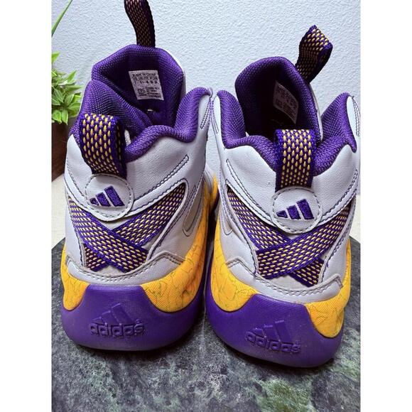 Adidas Crazy 8 Jeremy Lin Los Angeles Lakers S85441 Sneaker Men Us7 - Picture 4 of 9
